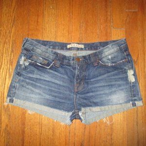 J BRAND Indio Selvedge Cuffed Jean Shorts